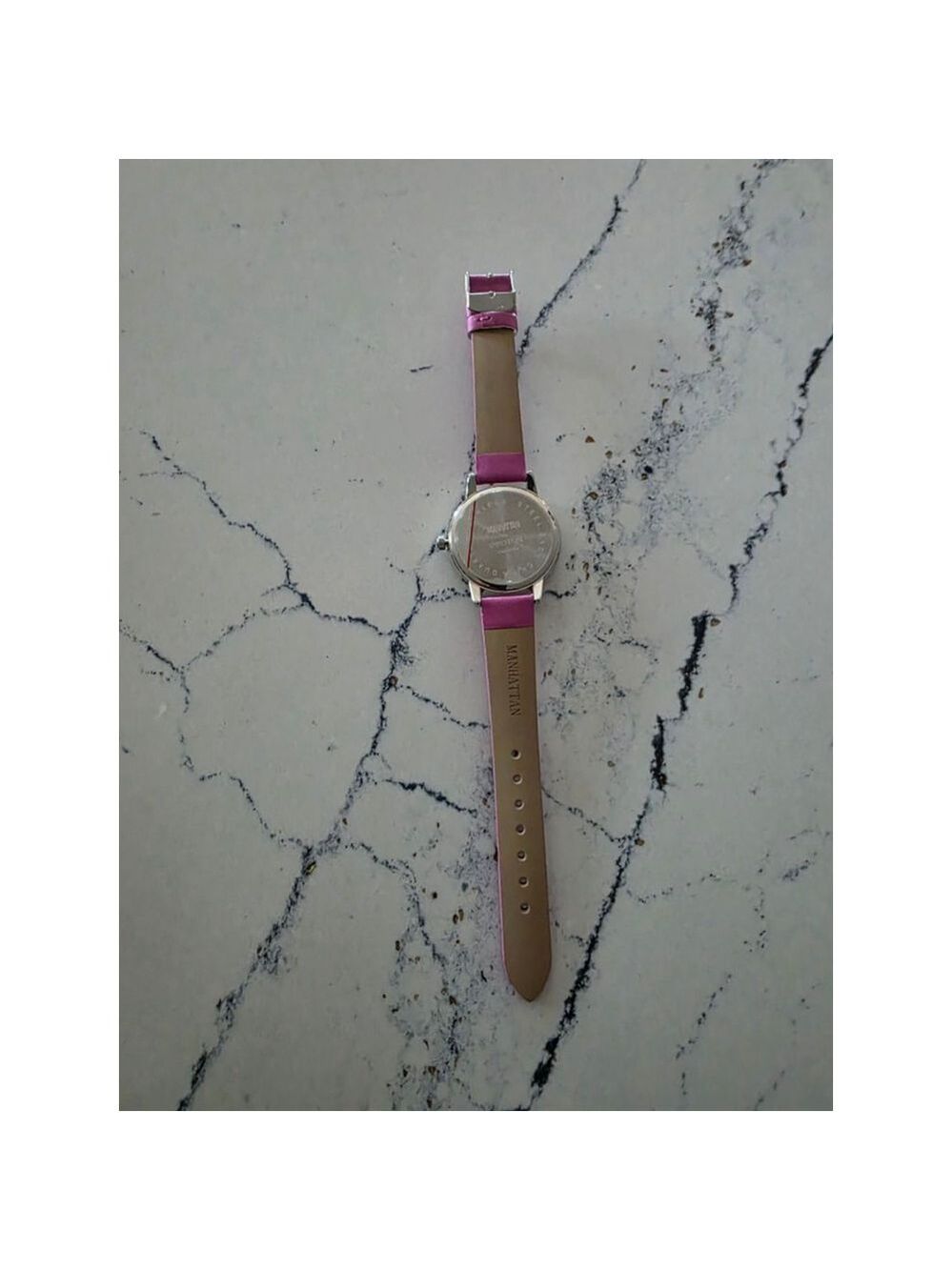 Women's Croton Pink & Silver Watch, One Size - Picture 5 of 11